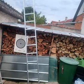 Hliníkový jednodílný žebřík PROCRAFT - 2