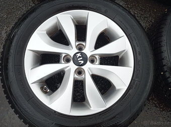 4x100 Kia Rio 5,5Jx15" ET36 č. 52910-1W650 alu disky - 2