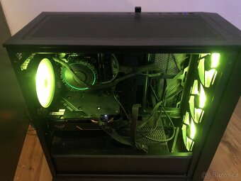Herní stolní pc sestava +monitor, klávesnice, repráky - 2