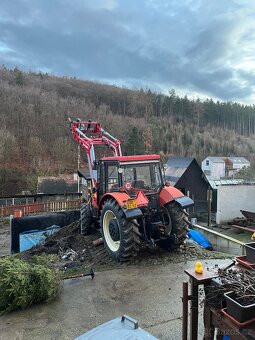 Zetor 9540 s novým čelním nakladačem - 2