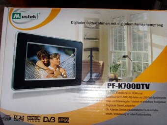 Přenosná TV-MUSTEK PF-K700DTV - 2