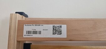 Lamelový rošt Systema Fix Dřevočal 200 x 90 cm - 2
