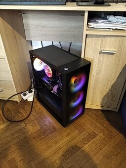 výkonné herní PC - Ryzen7 3700x+RTX 3080+NVMe SSD - 2
