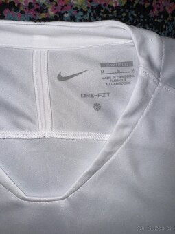 Nike Pro Dri-FIT Slim Fit triko – bílé, vel. M - 2