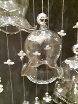 skleněná zvonkohra - ruční práce - 2