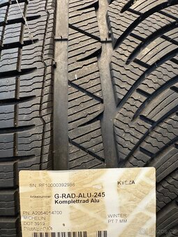 Pneu 245/40/18 Michelin Pilot Alpin 8mm Výborný stav - 2
