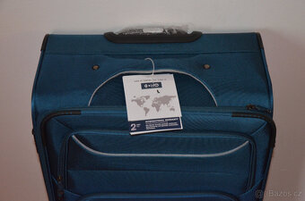 Prodám nový větší cestovní kufr v tyrkysové barvě - 2