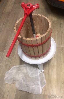 Lis na ovoce 12 litrů, těžky a kvalitní lis - 2