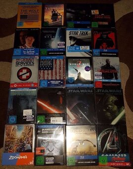 Mega Blu-ray Steelbook kolekce Nejlepší filmy Limitovaná edi - 2