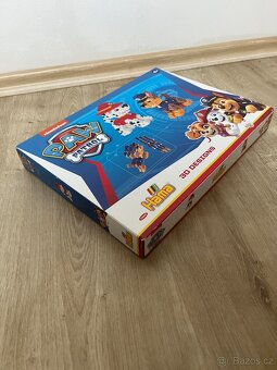 Zažehlovací korálky Tlapková patrola 3D - NOVÉ. - 2