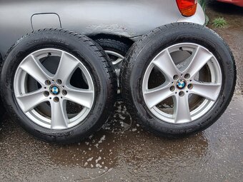 Originální BMW alu sada kol se zimními pneu Sava - 2