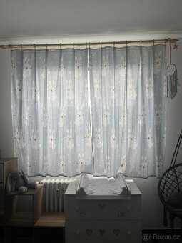 Bavlněný dětský závěs - 2 kusy - 2