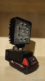 LED světlo pro baterie Milwaukee M18, nebo Parkside X20V - 2