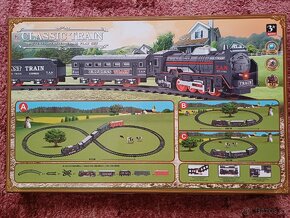 Playfellow Železniční sada Rail King 2 střední - 2