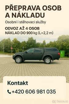Nákladní-pasažérska přeprava Praha a ČR a EU-víkendy,svátky. - 2