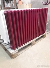 repasovaní starých litinovych radiatorů - 2