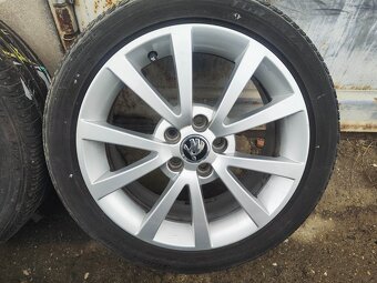 16"letní alu sada 5x100 origo Škoda Fabia 2 Roomster Polo - 2