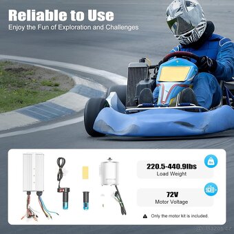 elektromotor BLDC 3000w - 2