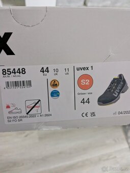 Pracovní boty Uvex 45448 vel. 44 - 2