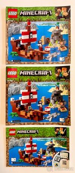 Lego Minecraft 21152 Dobrodružství pirátské lodi - 2