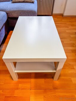 Ikea Lack - Konferenční stolek, bílá, 90x55 cm - 2