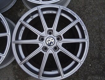 Alu disky šedé na Volkswagen, 17", 5x112, ET 40, šíře 7J - 2