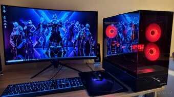 Herní počítač i3 14100f/5700xt/16DDR4/SSD win11. Záruka - 2