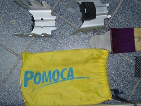 SKIALPY LYŽE HAGAN TC DOLPHIN 170 CM+SKINY+MAČKY - 2