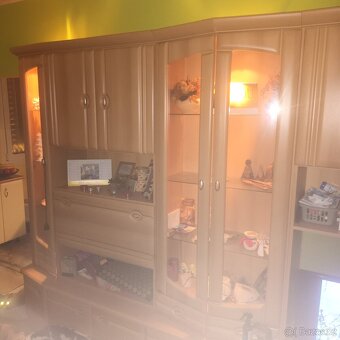 Obývací stěna- buk světlý - 2