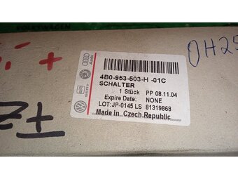 páčka stěračů se zadním stěračem a ostřikovačem, s palubním - 2