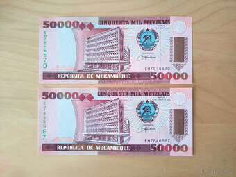 Mozambik - 50 000 meticais - 2