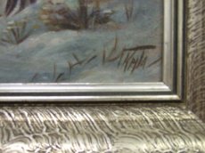 Obraz zimní krajiny - 2