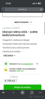 Obývací stěna - 2
