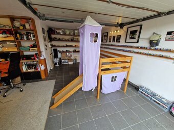 Détská postel - hrad, 200x90 - 2