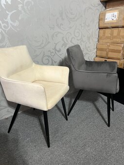 4x jídelní křeslo - NOVE - 2
