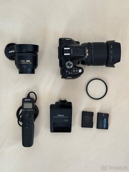 Nikon D5200 + objektivy - 2