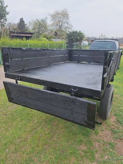 Vlek za traktor 160x250cm, sklopná vlečka - 2
