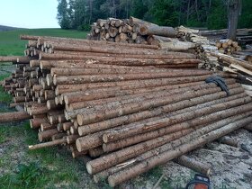 Palivové dřevo smrk 8 -15 cm ve 4m - 2