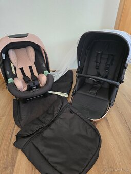 Kočárek ABC design Salsa air 4 2021 rosegold trojkombinace - 2