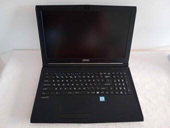 Herní notebook MSI i7 7700HQ, GTX 1050, 1TB + 223GB SSD, 8GB - 2