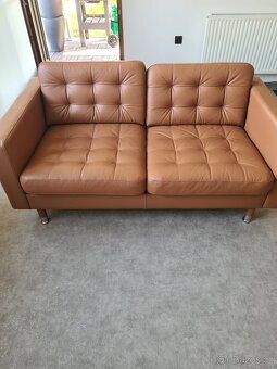 IKEA LANDSKRONA, 2místná pohovka, Grann/Bomstad zlato-hnědá - 2