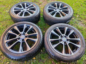 Zimní sada Mercedes w213 třída E 5x112 Goodyear 245/45/18 - 2