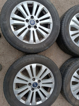 Ford Mondeo - alu 6,5x16 et50 + letní 215/55/16 - 2