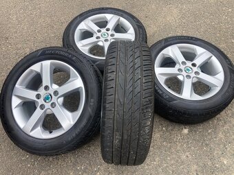 Alu 5x112 r16,Škoda Octavia 2, 205/55 16-6mm - 2