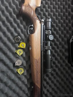 Pcp vzduchovka Air Arms s410 clasic .177 4,5mm 5x zásobník - 2
