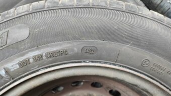 Originální 15" plechače Ford Custom + Letní 215/65 R15C. - 2