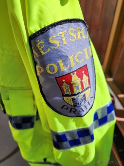 reflexní policie bunda taktická dopravní pčr samopal - 2