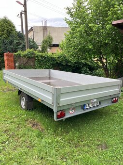 Přívěsný vozík za auto - brzděný - 2