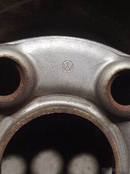Kola plechové disky plecháče 5x120 r 16" orig WV T5 T6 - 2