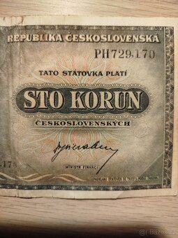 100 korun československých - 2